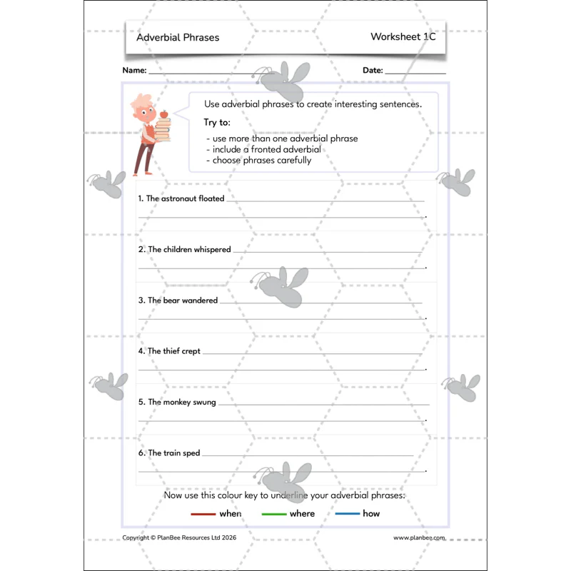 Adverbial Phrases KS2 - Image 11