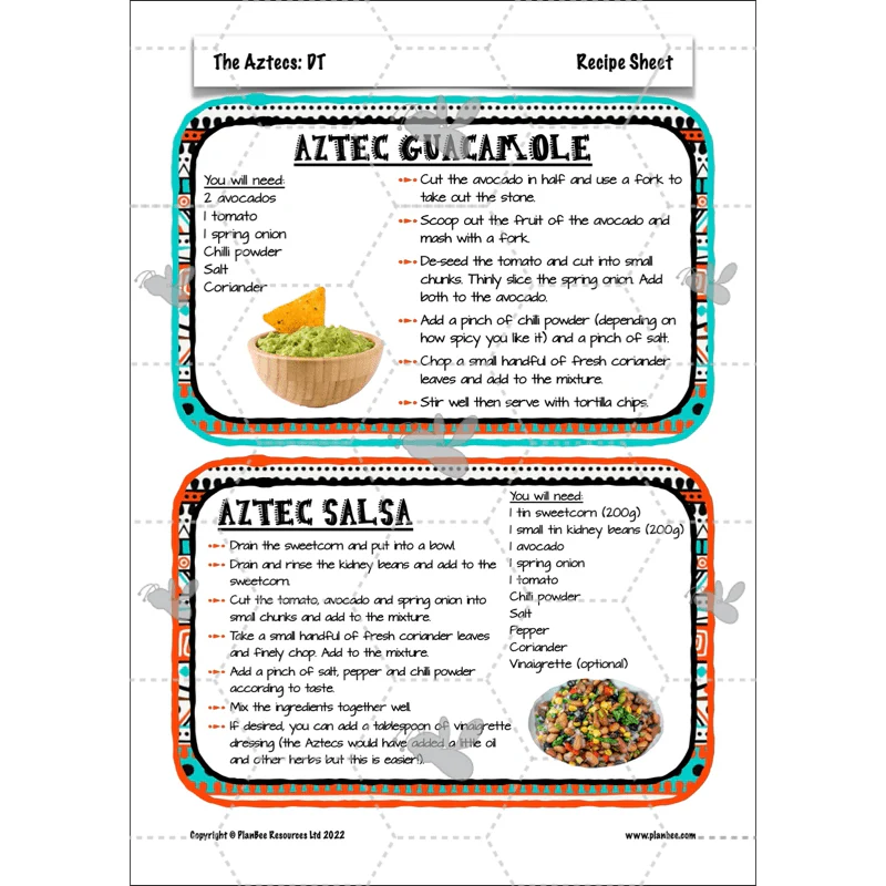 Aztecs Topic Enrichment Pack - Image 21