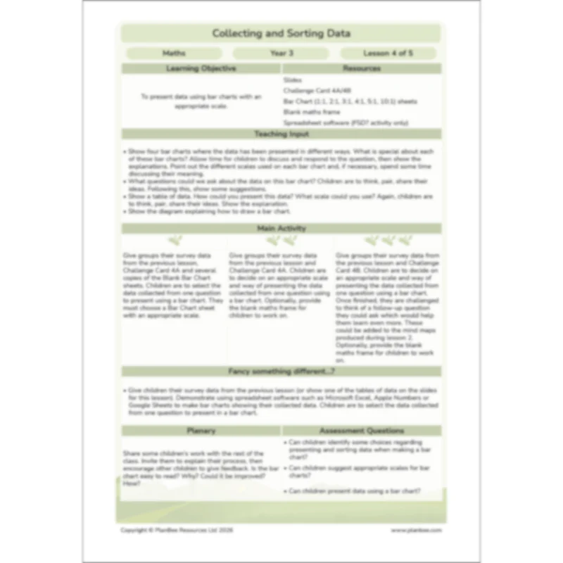 Collecting and Sorting Data - Image 51