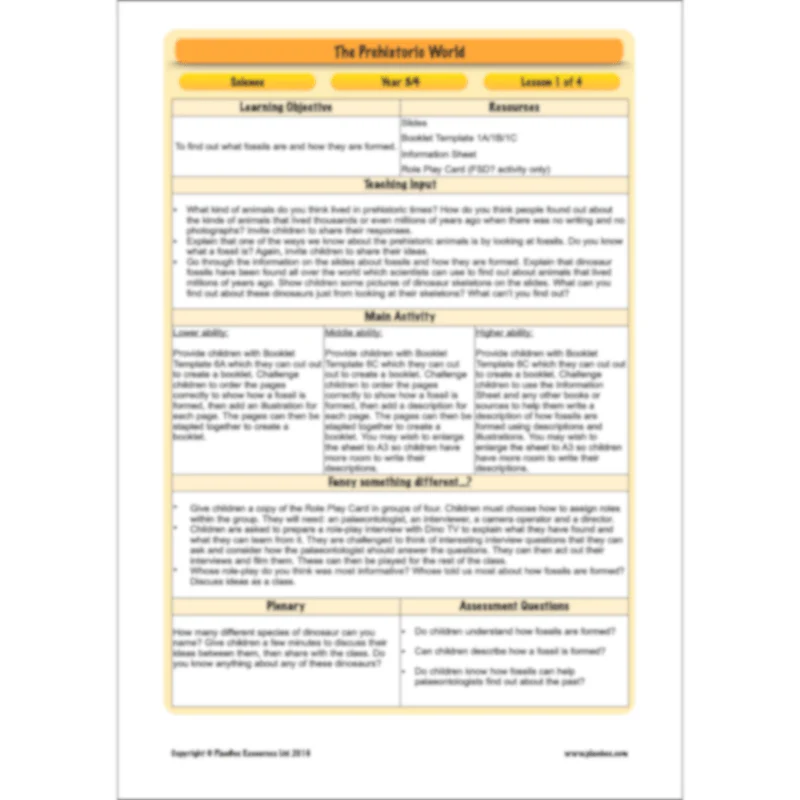 Dinosaurs KS2 Topic Enrichment Pack - Image 40