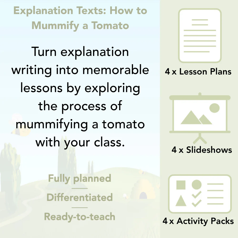 Explanation Texts: How to Mummify a Tomato - Image 2