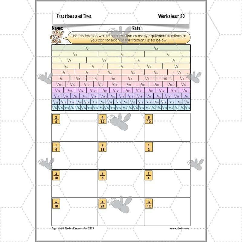 Fractions and Time - Image 21