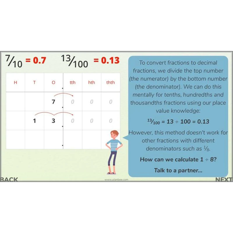 Fractions, Decimals and Percentages - Image 3