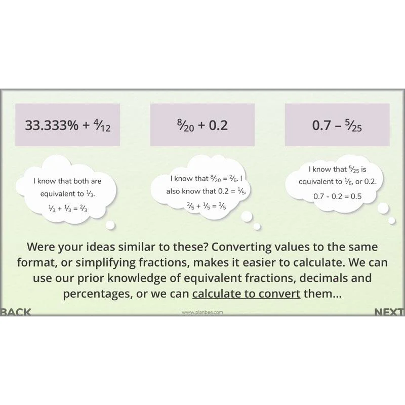 Fractions, Decimals and Percentages - Image 5