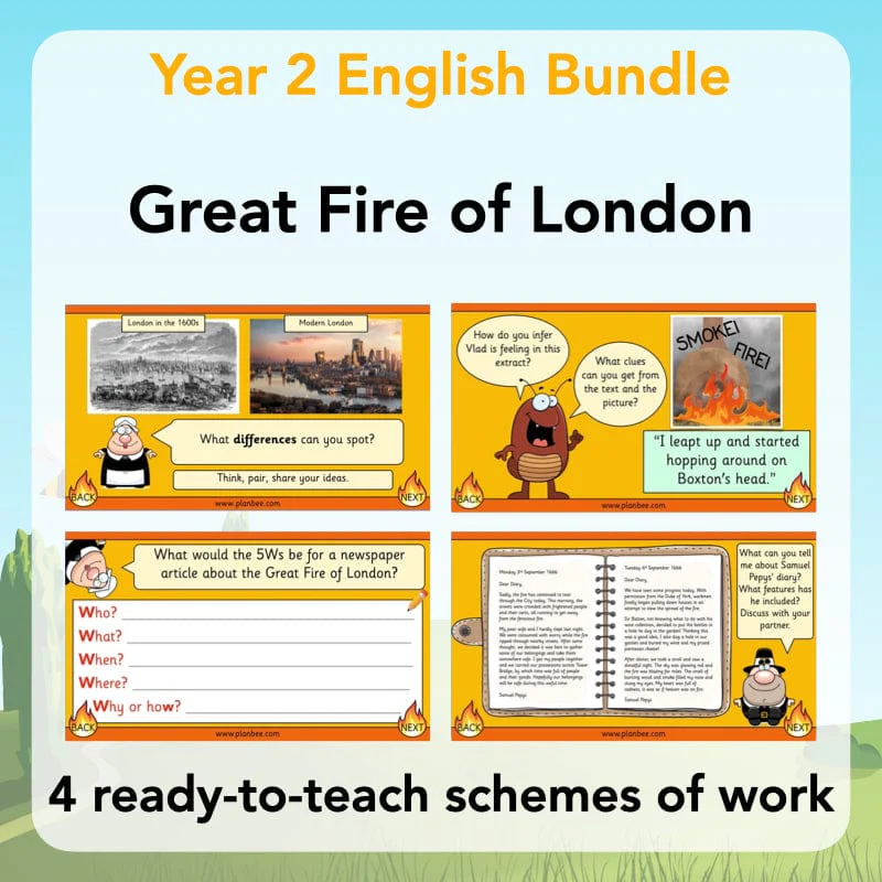 Great Fire of London English Bundle