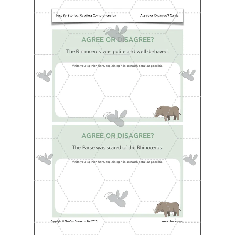 Just So Stories: Reading Comprehension - Image 15
