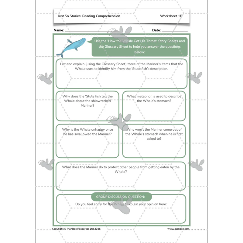 Just So Stories: Reading Comprehension - Image 25