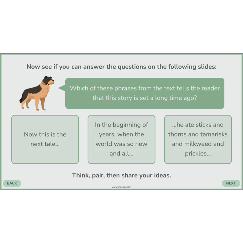 Just So Stories: Reading Comprehension - Image 29