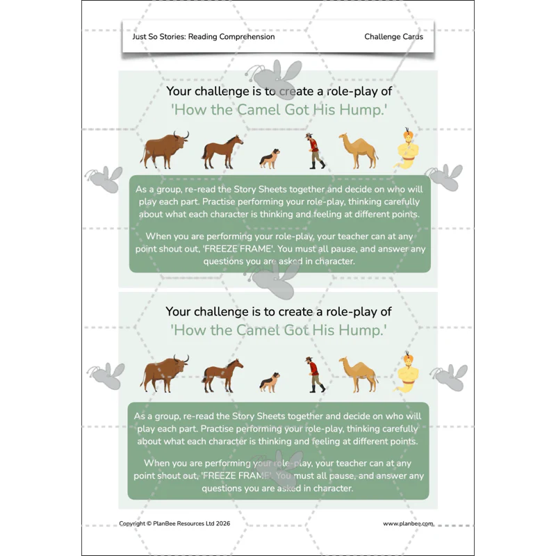 Just So Stories: Reading Comprehension - Image 34