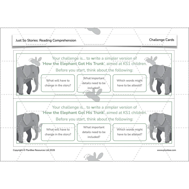 Just So Stories: Reading Comprehension - Image 58