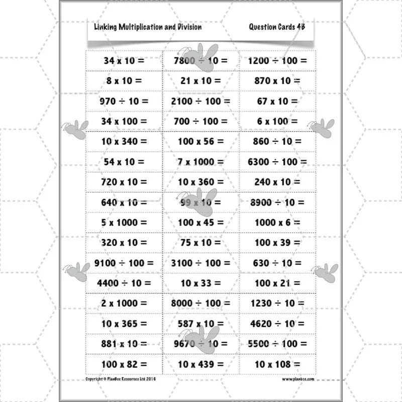 Linking Multiplication and Division - Image 59