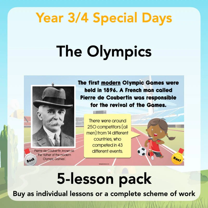 The Olympics Year 3/4