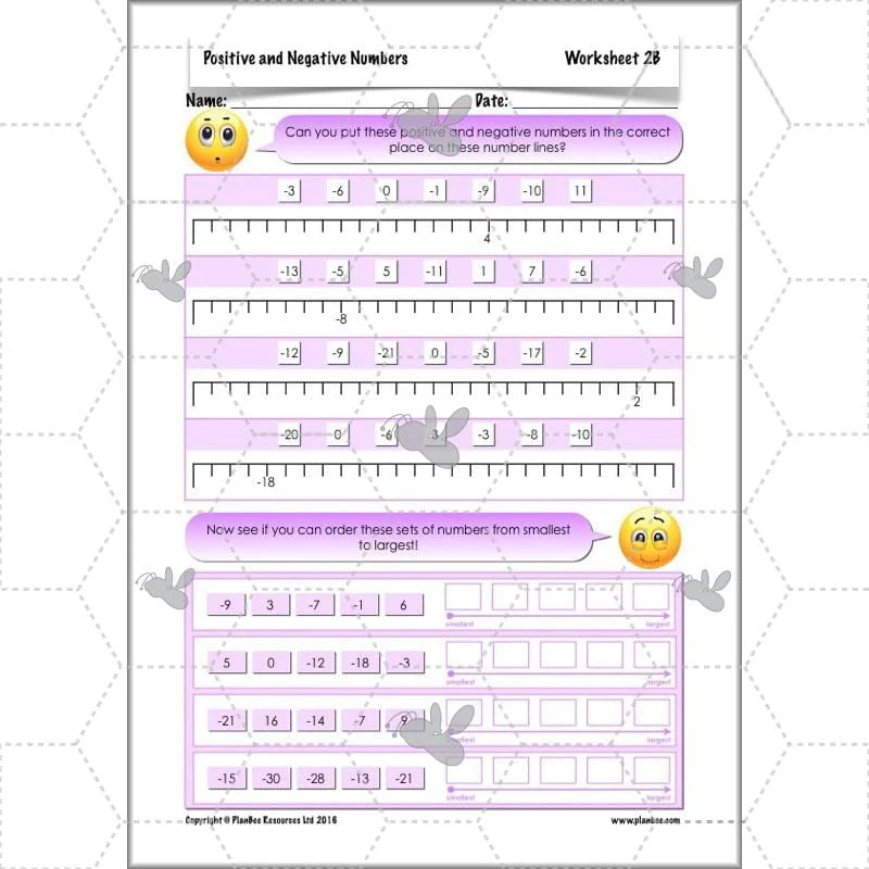 Positive and Negative Numbers - Image 38