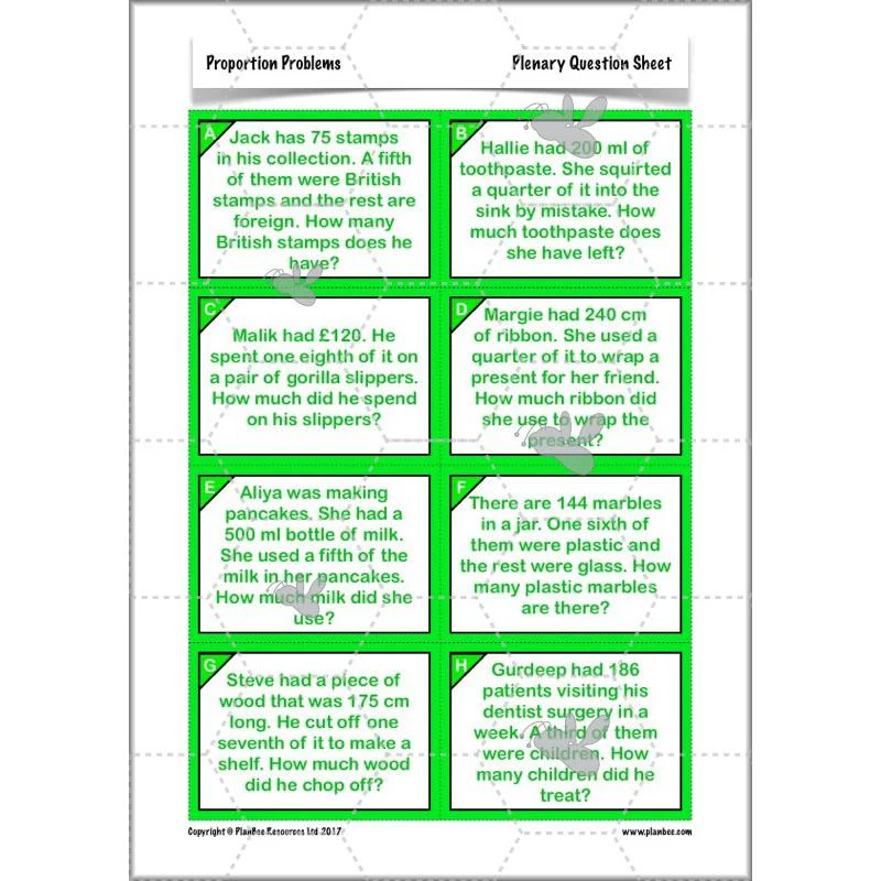 Proportion Problems - Image 41