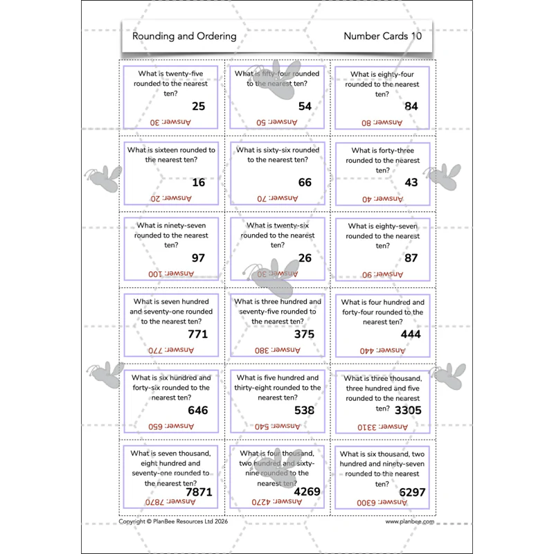 Rounding and Ordering Numbers - Image 34