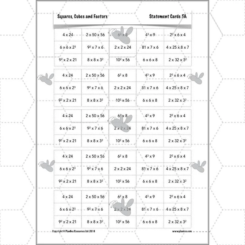 Squares, Cubes and Factors - Image 74