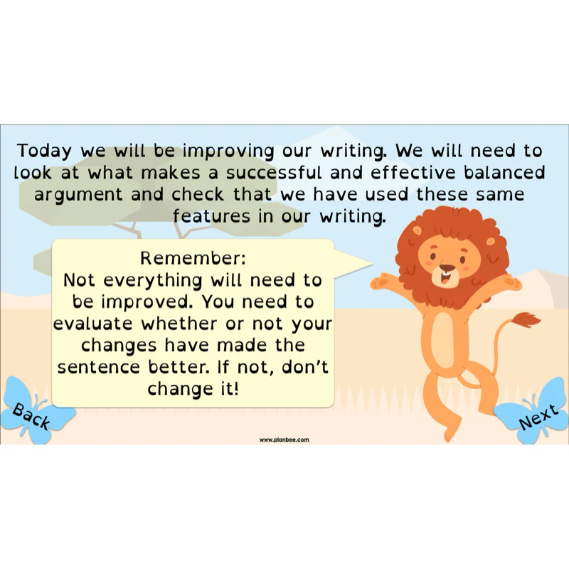 The Butterfly Lion: Balanced Arguments - Image 74