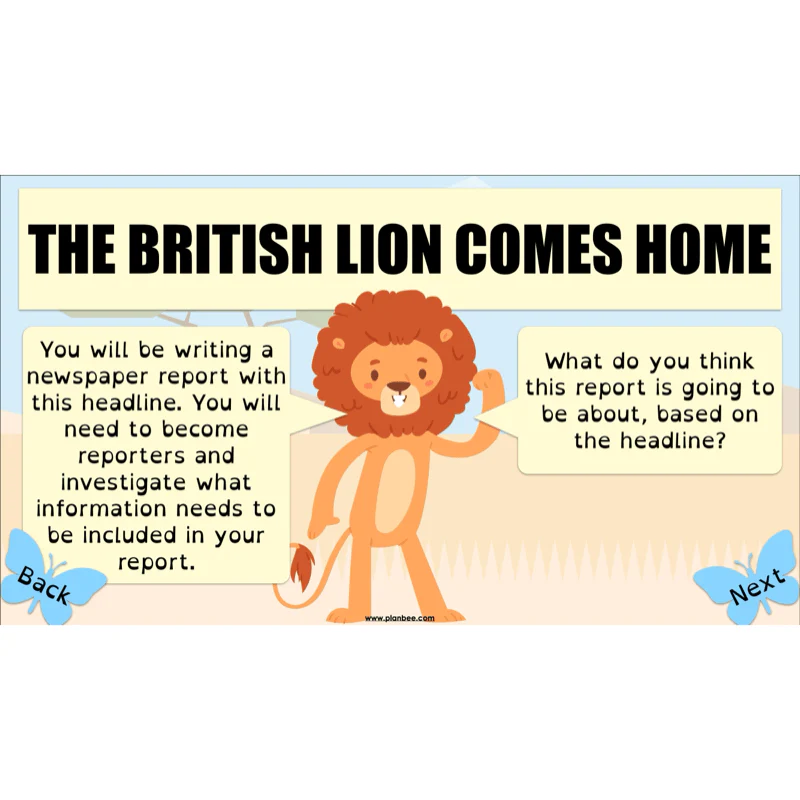 The Butterfly Lion: Newspaper Reports - Image 33