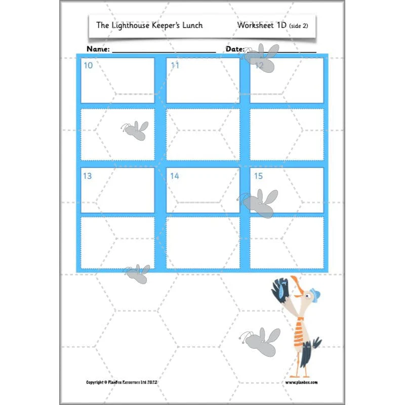 The Lighthouse Keeper's Lunch: Instructions - Image 9