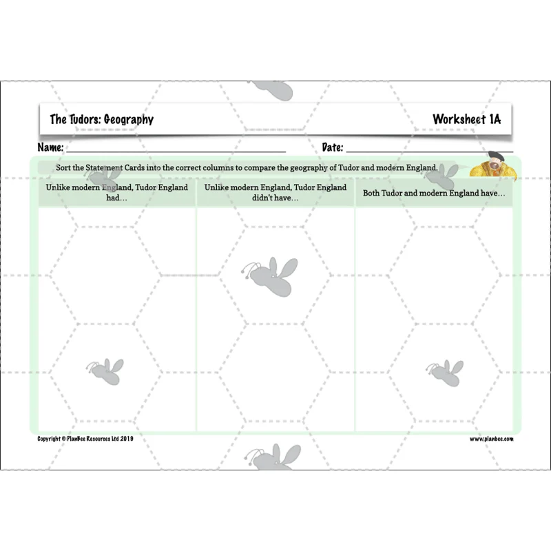 The Tudors Topic Enrichment Pack - Image 54