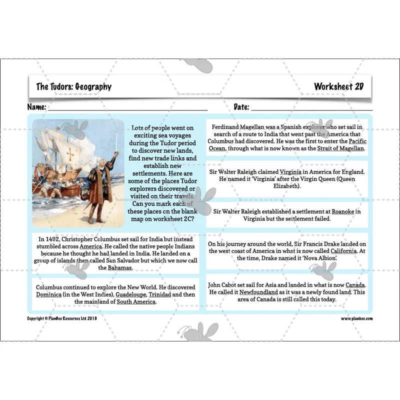 The Tudors Topic Enrichment Pack - Image 62