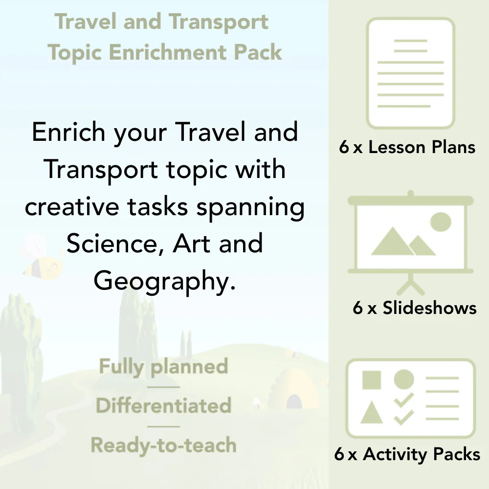 Travel and Transport Topic Enrichment Pack - Image 2